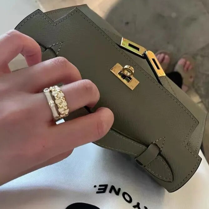 Anel Dourado Treliça Ajustável
