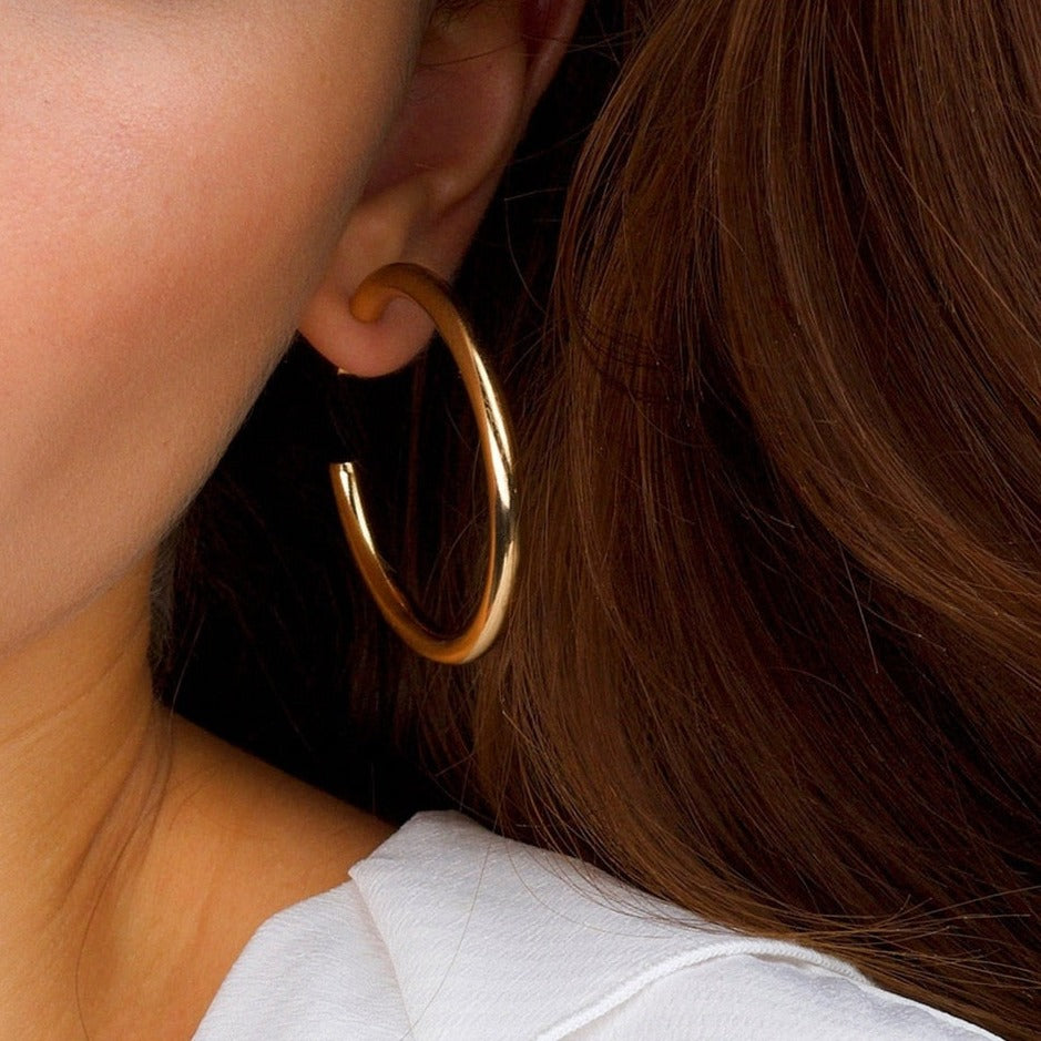 Brinco de Argola Dourado