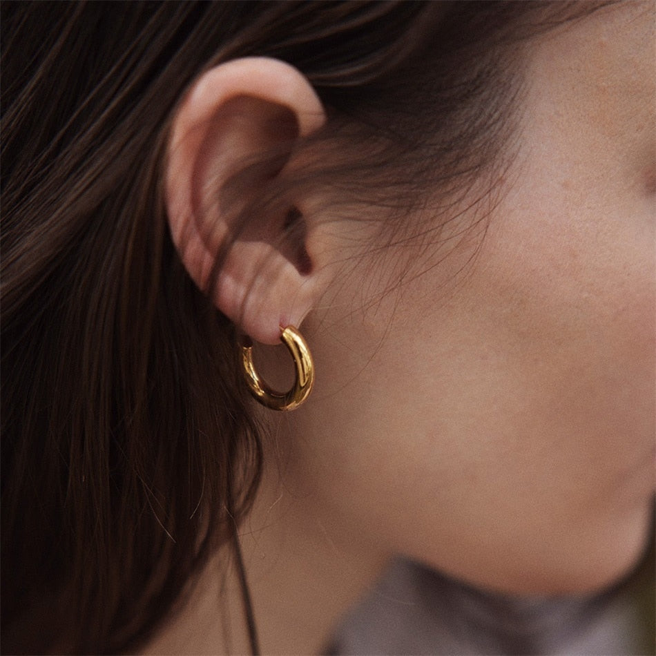Brinco de Argola Dourado