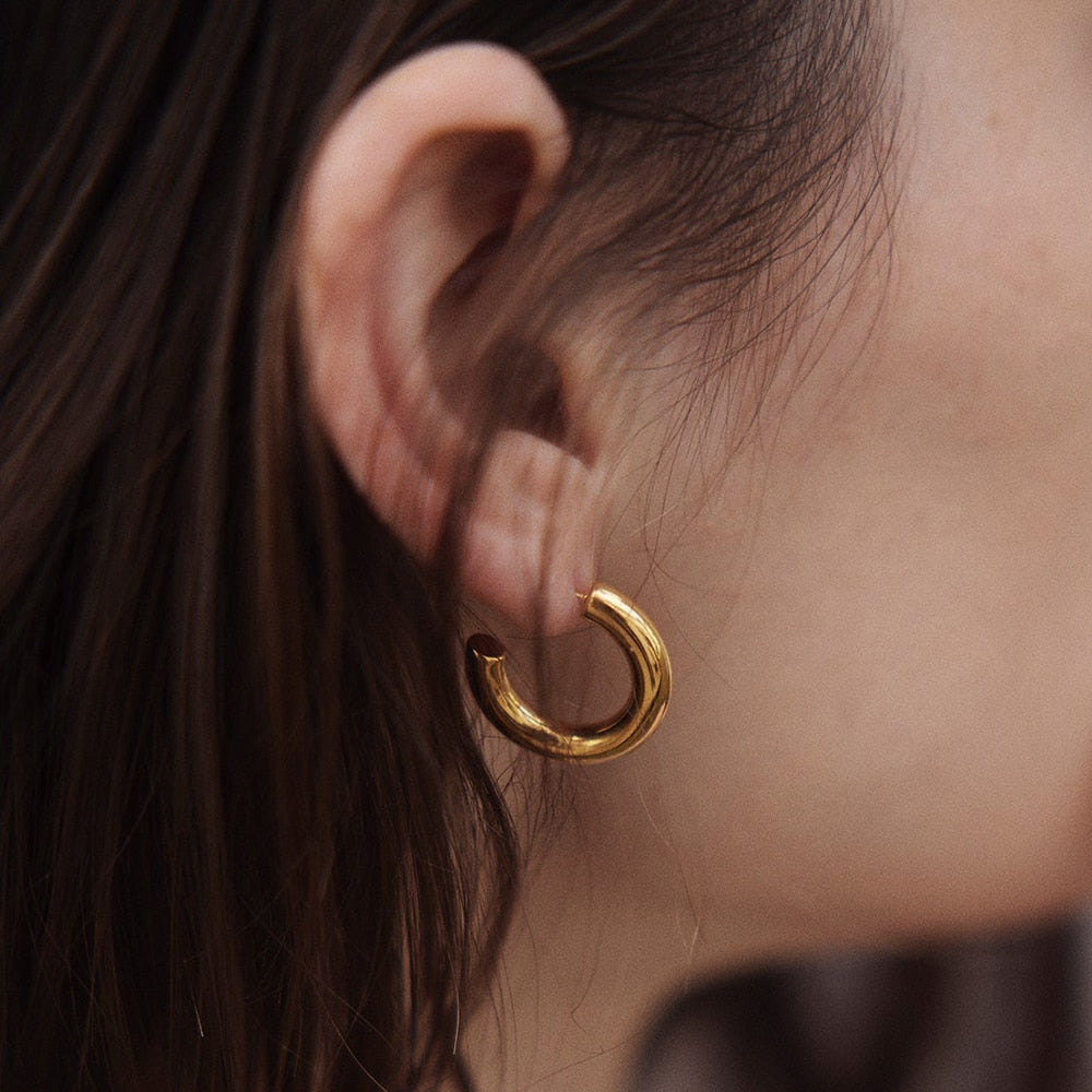 Brinco de Argola Dourado