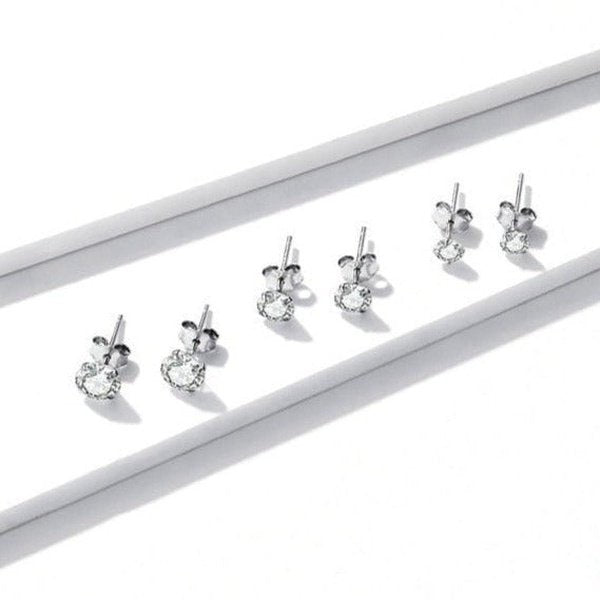 Kit de 3 Brincos Pontos de Luz