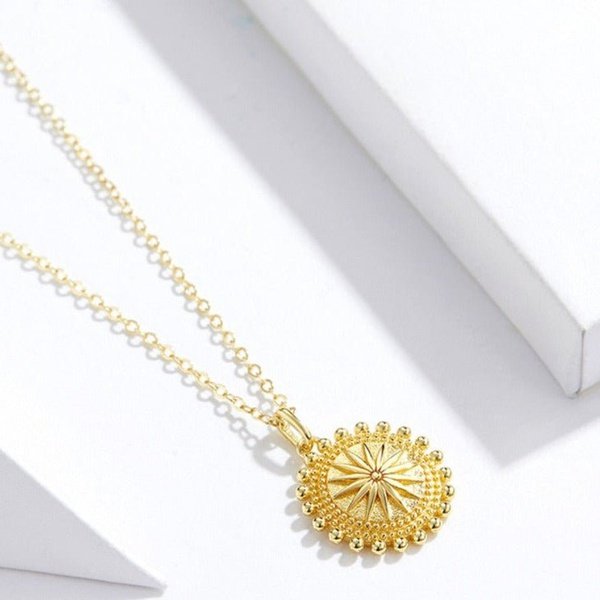 Colar Sol Dourado