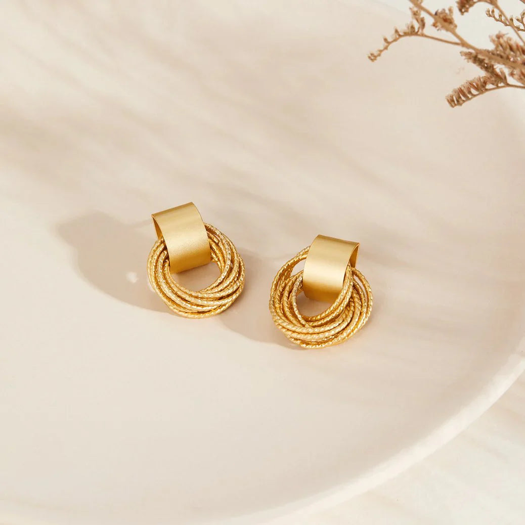 Brinco Circulo Dourado