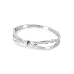 Bracelete Romano com Zircônia 18K