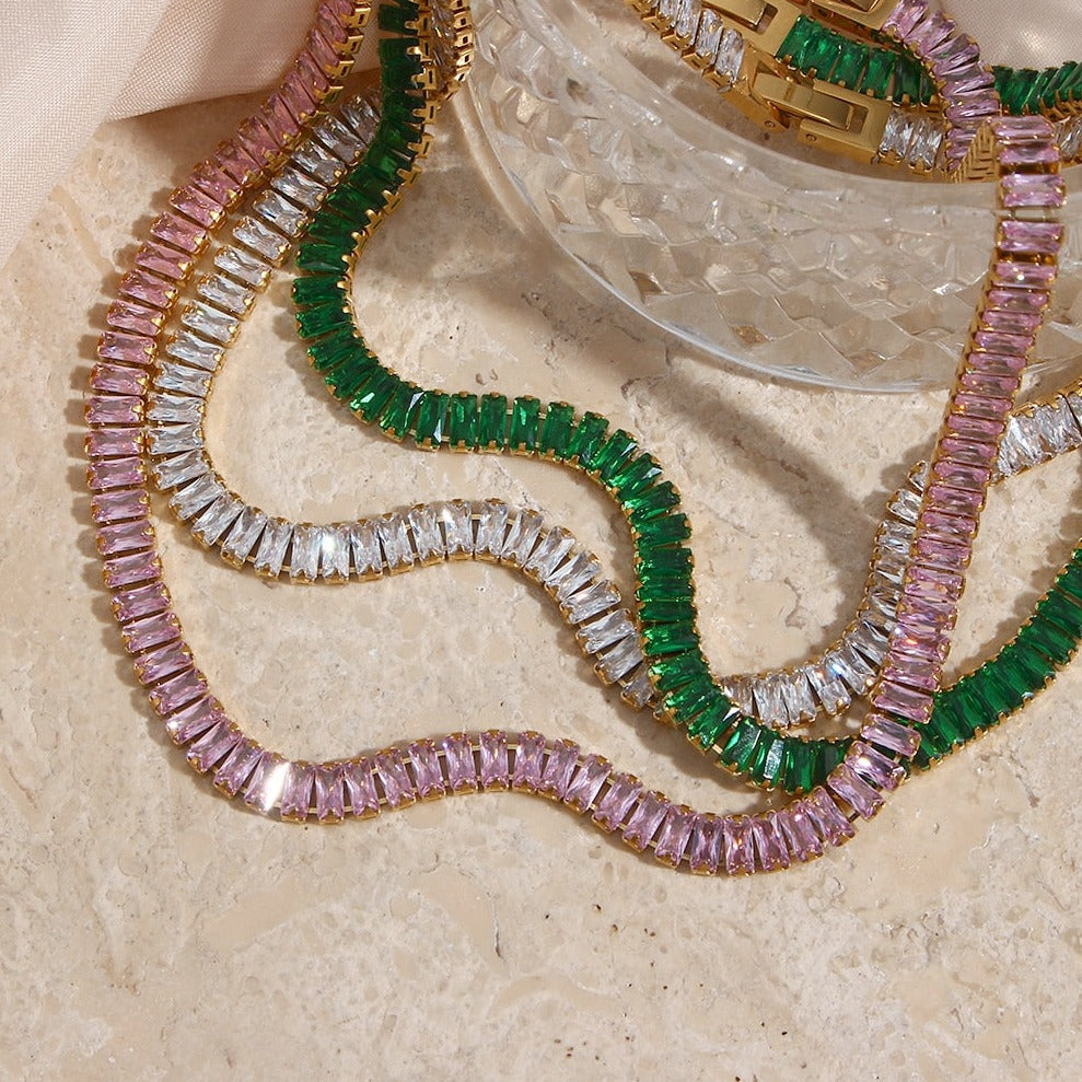 Colar Riviera com Zircônias