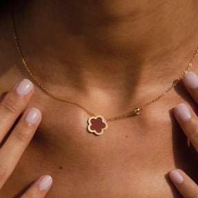 Colar Trevo 18K
