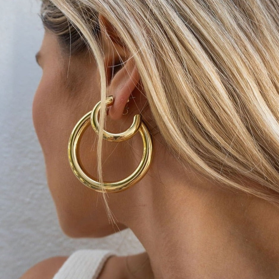 Brinco de Argola Dourado