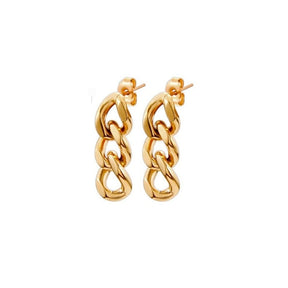 Brinco de Elos Dourado