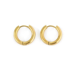 Brinco Trio de Argolas Dourado