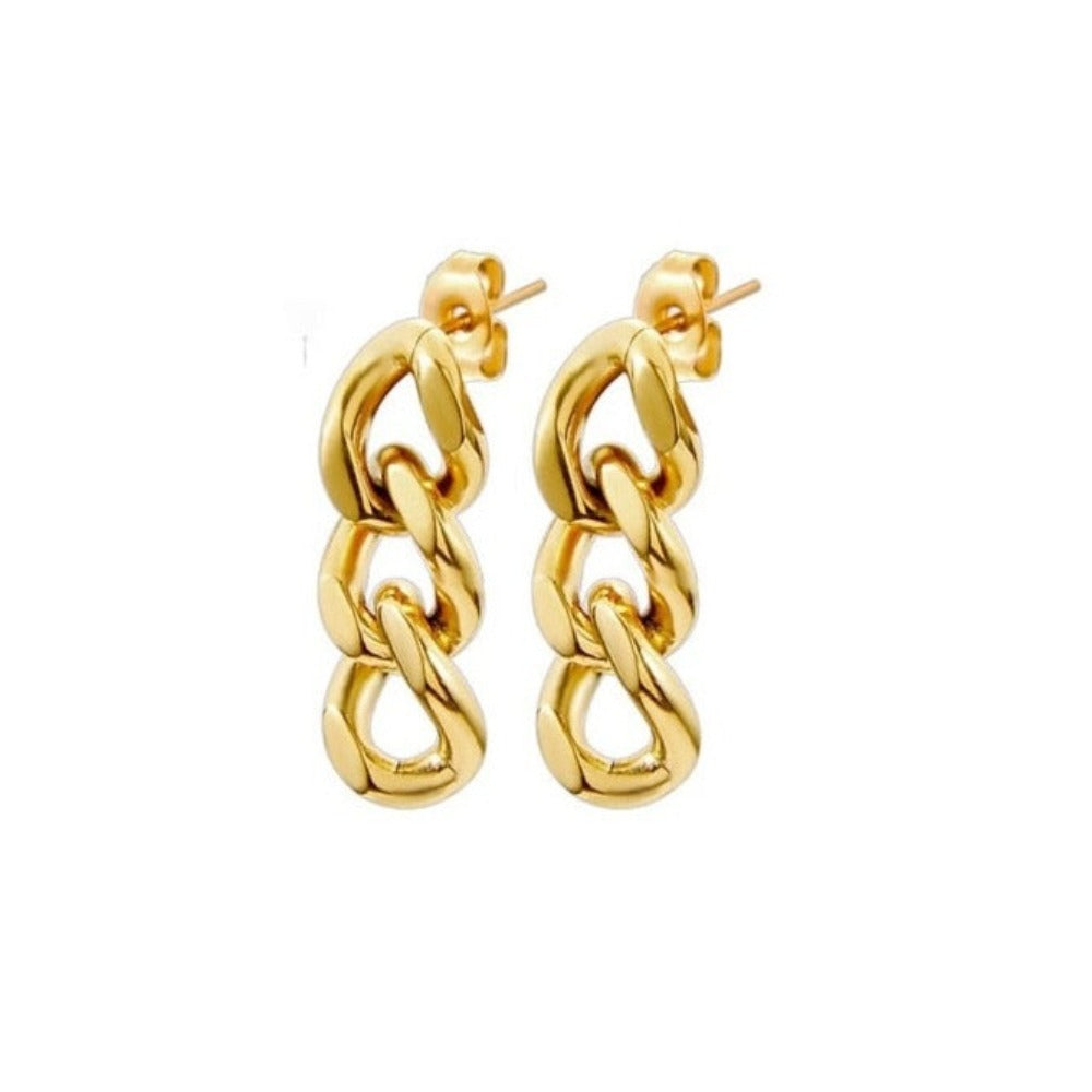 Brinco de Elos Dourado