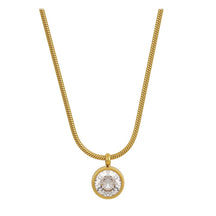 Cordão Dourado com Pingente