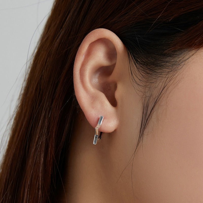 Brinco Prata Piercing Estrela