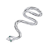 Brinco Prata Clip Cobra Serpente