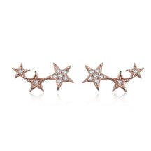 Brinco Prata Estrelas