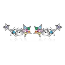 Brinco Prata Estrelas