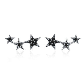 Brinco Prata Estrelas