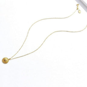 Colar Sol Dourado