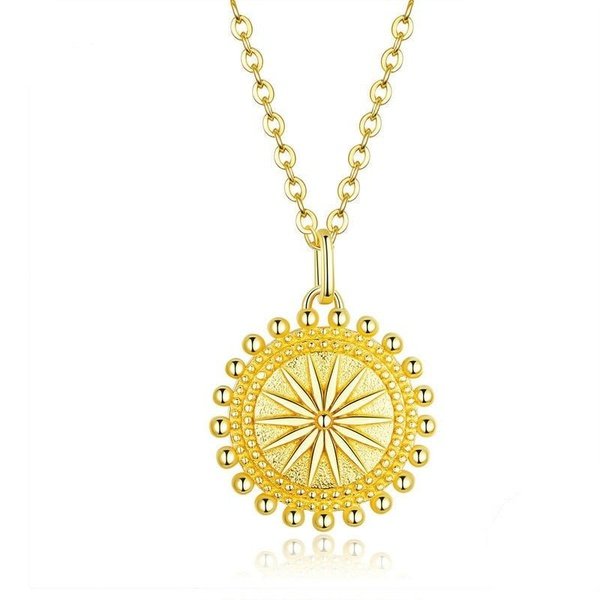 Colar Sol Dourado
